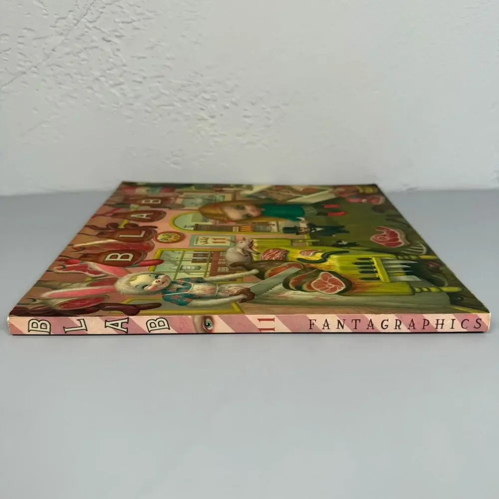 Blab! Vol 11 Book Cover Art The Butcher Bunny Mark Ryden Softcover 2000